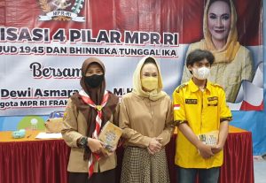 Anggota DPR/MPR RI Dewi Asmara sosialisasi empat pilar kebangsaan