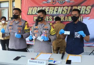 kades sagaranten ditangkap polisi karena gunakan sabu