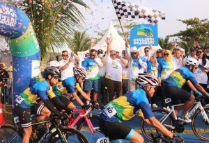 cycling de jabar jadi event rutin kelas dunia