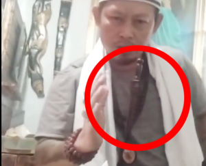 pria pecei putih tantang marcel