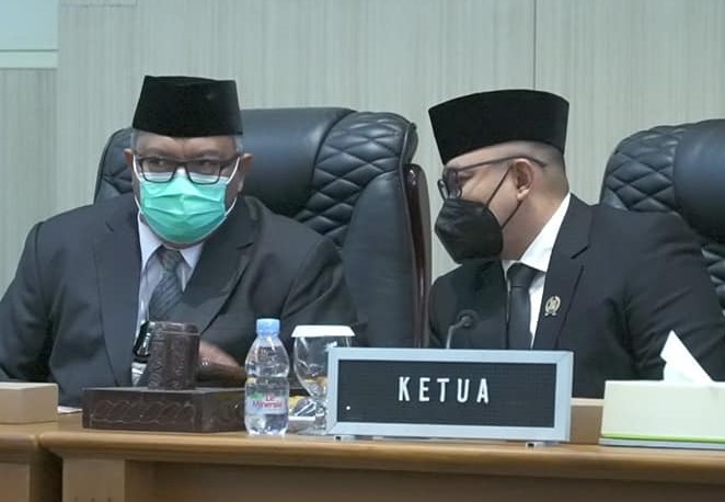 Ketua DPRD kab.Sukabumi Yudha Sukmagara jalani tes urine, hasilnya negatif