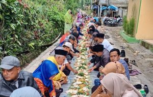 nasi liwet syukuran betonisasi jalan
