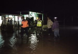 Banjir di Kecamatan Ciemas Sukabumi