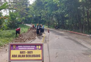 perbaikan jalan jajaway palabuhanratu jelang libur nataru