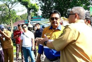 Bupati Sukabumi Marwan Hamami bersama jajaran kembali melalukan monitoring dan evaluasi terhadap perencanaan pembangunan ruas Jalan Pamuruyan-Kebonrandu yang diagendakan sebagai alternatif memecah kemacetan di jalur utama Cibadak, pada Selasa (16/05/2023)