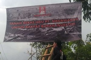 Humas Fraksi Rakyat Kecamatan Lengkong, Eman Sulaeman kembali mengungkap jika Hak Guna Usaha atau HGU PT Nagawarna telah berakhir sejak Tahun 2011 lalu.