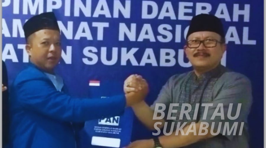 Kepala Dinas Tenaga Kerja dan Transmigrasi (Disnakerstrans) Kabupaten Sukabumi, Usman Zaelani, mengklaim telah menyiapkan uang triliunan untuk memajukan dan mensejahterakan Kabupaten Sukabumi. Hal itu diungkapkan Bendaraha Desk Pilkada yang juga Bendahara DPD Partai Amanat Nasional (PAN) Kabupaten Sukabumi, Faizal Akbar Awaludin usai menerima Usman Zaelani saat resmi mendaftarkan diri ke DPD PAN Kabupaten Sukabumi, Jumat (19/4/2024).