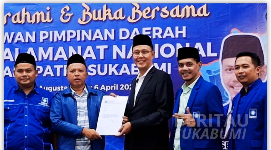 Ketua Dewan Pimpinan Daerah (DPD) Partai NasDem Kabupaten Sukabumi, Provinsi Jawa Barat, Ayep Zaki jadi pendaftar pertama di penjaringan Calon Bupati dan Calon Wakil Bupati Kabupaten Sukabumi Periode 2024-2029 DPD Partai Amanat Nasional (PAN) Kabupaten Sukabumi.