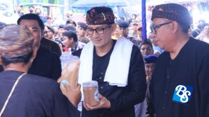 Bupati Sukabumi Marwan Hamami menginginkan event-event pariwisata, budaya dan kearifan lokal yang dihelat di Kabupaten Sukabumi bisa terus didorong Kementerian Pariwisata dan Ekonomi Kreatif (Menparekraf) RI, agar bisa masuk kedalam Kharisma Event Nusantara (KEN).