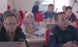 Sosialisasi Pejabat Pengelola Informasi dan Dokumentasi (PPID) dan pengelolaan media sosial Kabupaten Sukabumi secara virtual di Aula BKPSDM Kabupaten Sukabumi, Selasa (21/5/2024).