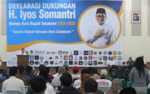 Sejumlah anggota dan pengurus Partai Golkar di Kabupaten Sukabumi, dikabarkan dipecat oleh DPD Partai Golkar Kabupaten Sukabumi. Informasi sementara yang diperoleh BERITAUSUKABUMI.COM, sejumlah kader dan anggota Partai Golkar Kabupaten Sukabumi yang dikabarkan dipecat tersebut merupakan anggota atau pengurus Partai Golkar pada tingkat desa dan kecamatan, salah satunya anggota atau pengurus Partai Golkar Caringin di Kecamatan Caringin. Mereka dikabarkan dipecat lantaran hadir dideklarasi dukungan relawan Bakal Calon Bupati Sukabumi, Iyos Soemantri di Hotel Augusta Cikukulu Cicantayan Sukabumi, Sabtu (19/5/2024).