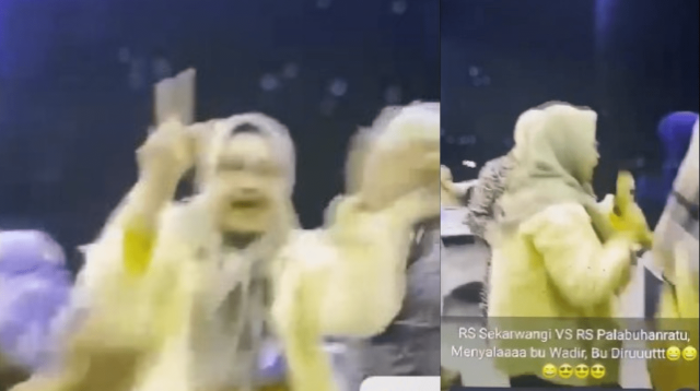 Muncul video sejumlah perempuan yang tengah karaoke bareng seraya asyik berjoged ria. Selidik punya selidik, perempuan di video tersebut diketahui merupakan sejumlah pejabat dilingkup Pemerintah Kabupaten Sukabumi.