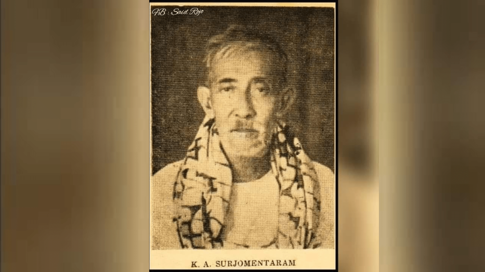 Ki Ageng Suryomentaram adalah putra ke-55 Sri Sultan Hamengkubuwono VII dari Bendoro Raden Ayu Retnomandojo, putri Patih Danurejo VI. Ia merupakan salah satu filsuf Jawa yang populer pada masanya.