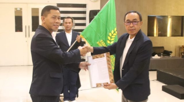 Kepala Dinas Pemberdayaan Masyarakat dan Desa (DPMD) Kabupaten Sukabumi, Gungun Gunardi didaulat jadi Ketua Badan Pembina Olahraga Korps Pegawai Republik Indonesia (BAPOR KORPRI) Kabupaten Sukabumi Masa Bakti 2024-2027.