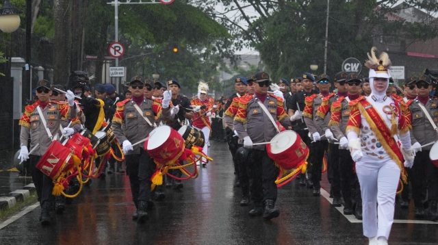 Kirab Pamit Siswa Sekolah Inspektur Polisi (Serdik SIP) Angkatan ke-53 dan Serdik PAG Gelombang II Tahun Anggaran 2024 Setukpa Lemdiklat Polri