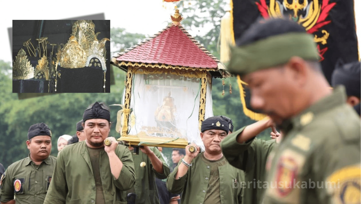 Sebuah momen bersejarah kembali menghidupkan semangat budaya di Kabupaten Bogor pada Senin (21/4/2025). Ini tidak lain setelah Mahkota Binokasih, pusaka sakral peninggalan Kerajaan Sunda dan Galuh, tiba di Bogor dengan penuh khidmat dari Sumedang oleh Radya Anom Keraton Sumedang Larang. Kehadiran mahkota ini menjadi magnet perhatian masyarakat dan simbol penting pelestarian budaya Sunda. Kedatangan Mahkota Binokasih disambut meriah oleh warga setempat. Suasana penuh semangat dan kekaguman menyelimuti jalannya prosesi penyambutan yang dihadiri oleh berbagai elemen masyarakat dan tokoh budaya.