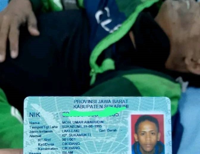 Seorang warga asal Kampung Sukamukti, Desa Cikidang, Kecamatan Cikidang, Kabupaten Sukabumi, bernama Moh Umar Amarudin, diduga menjadi korban dalam insiden mengerikan saat kericuhan usai demonstrasi di depan Gedung DPR/MPR, Jakarta, Kamis (28/8/2025).
