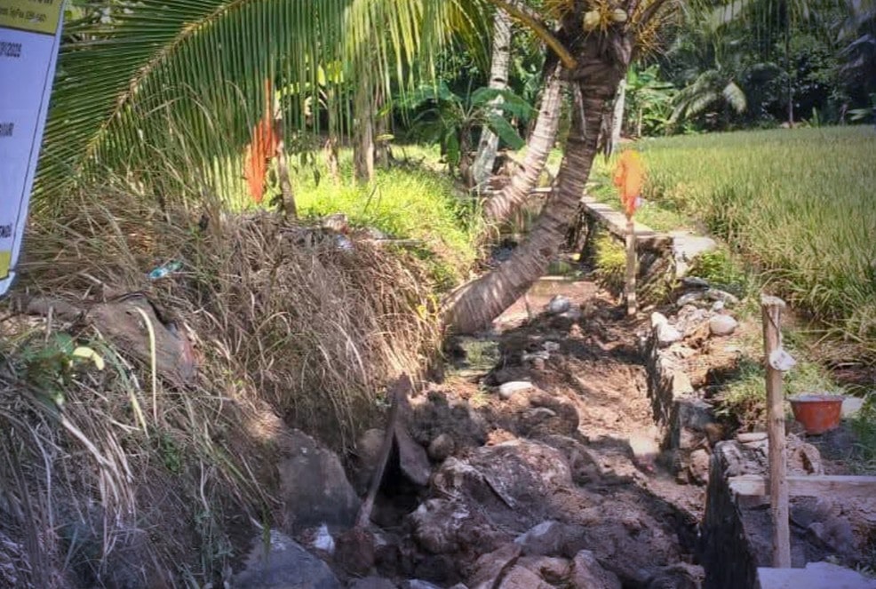 Dinas PU Kabupaten Sukabumi membangun saluran irigasi di Desa Wangunsari, Kecamatan Cisolok, sepanjang 42 meter dengan anggaran Rp93,83 juta. Proyek ini ditargetkan selesai 45 hari untuk memperlancar pasokan air ke sawah petani.