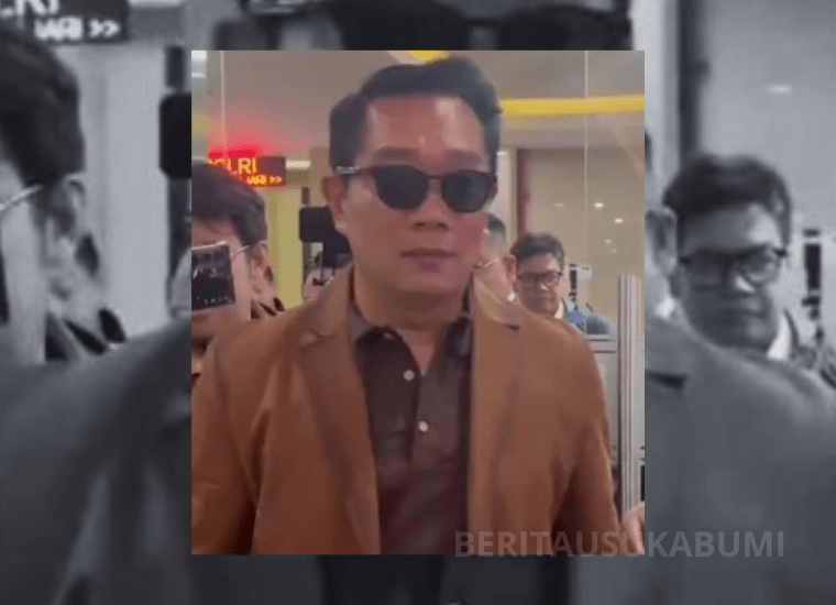 Mantan Gubernur Jawa Barat, Ridwan Kamil, menjalani tes DNA di Gedung Bareskrim Polri, Jakarta Selatan, pada Kamis (7/8/2025).