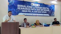 Dinas Komunikasi Informatika dan Persandian (DKIP) Kabupaten Sukabumi menggelar sosialisasi literasi digital dan keamanan data bagi pelajar dan masyarakat umum. Kegiatan tersebut berlangsung di MAN 2 Palabuhanratu, Rabu (28/1/2026).