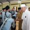 43 jemaah umroh penerima hadiah Program Muhibah Ramadhan Pemerintah Kabupaten Sukabumi di Pondok Pesantren Assalam Putri, Kecamatan Warungkiara, Senin (27/7/2026).