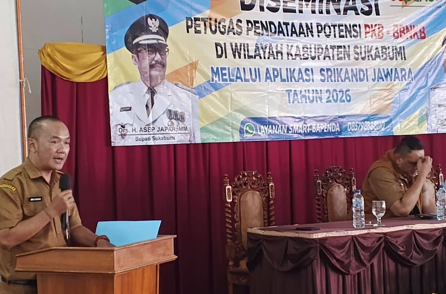 Kepala Bidang Pendataan dan Penetapan Bapenda Kabupaten Sukabumi, Hari Ramdani, mengatakan PKB dan BBNKB merupakan salah satu sumber PAD yang memiliki potensi besar sehingga membutuhkan data yang akurat, mutakhir, dan terintegrasi.