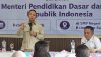 Wamendikdasmen RI menambah bantuan rehabilitasi menjadi 174 sekolah di Kabupaten Sukabumi serta mendorong percepatan penanganan Anak Tidak Sekolah melalui kolaborasi pemerintah.