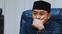 Wakil Ketua DPRD Kabupaten Sukabumi Ramzi Akbar Maulana mengusulkan HJKS menjadi momentum pembangunan Rutilahu melalui CSR perusahaan dan kontribusi OPD.