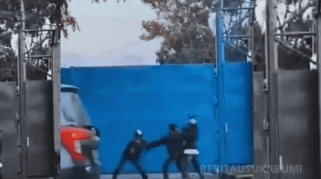 ekcok antar sejumlah pihak di Sukalarang, Kabupaten Sukabumi, berujung aksi saling bacok. Polisi mengamankan golok, balok kayu dan sarung golok dari lokasi.