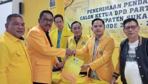 Deklarasi dukungan 47 PK Golkar untuk Asep Japar di Musda XI Golkar Kabupaten Sukabumi batal. Asep berpeluang menjadi calon tunggal Ketua DPD periode 2026–2031.